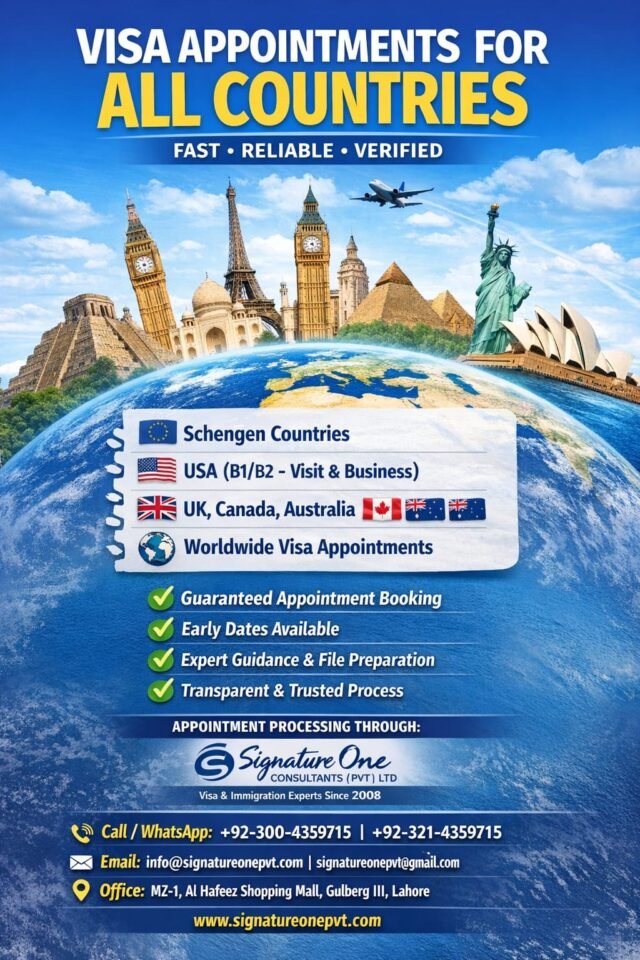 Appointments Available