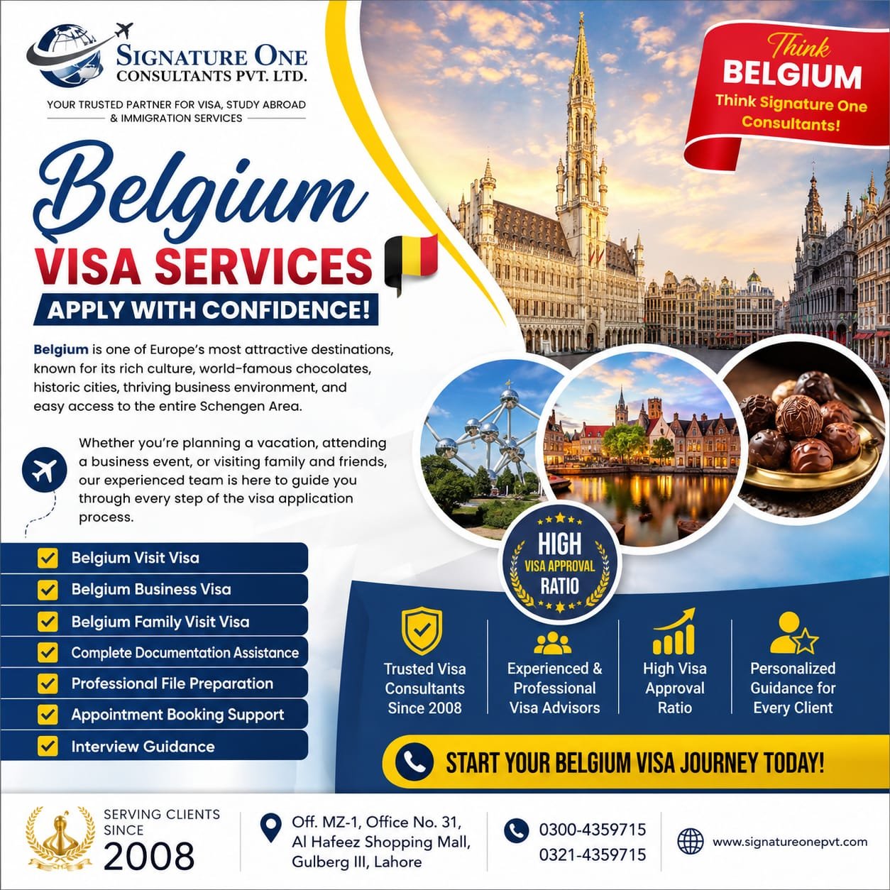 Belgium Visit Visa Belgium Visit Visa